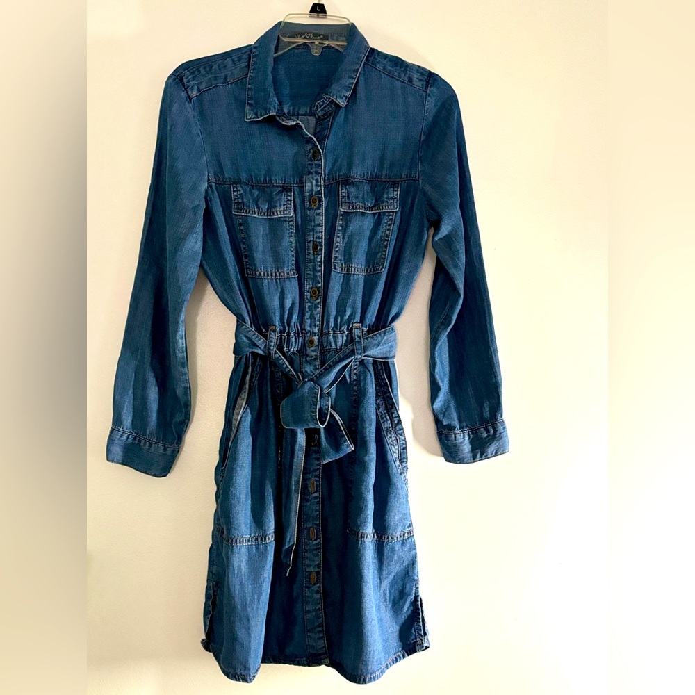 Velvet Heart Women’s Buttoned Denim Dress